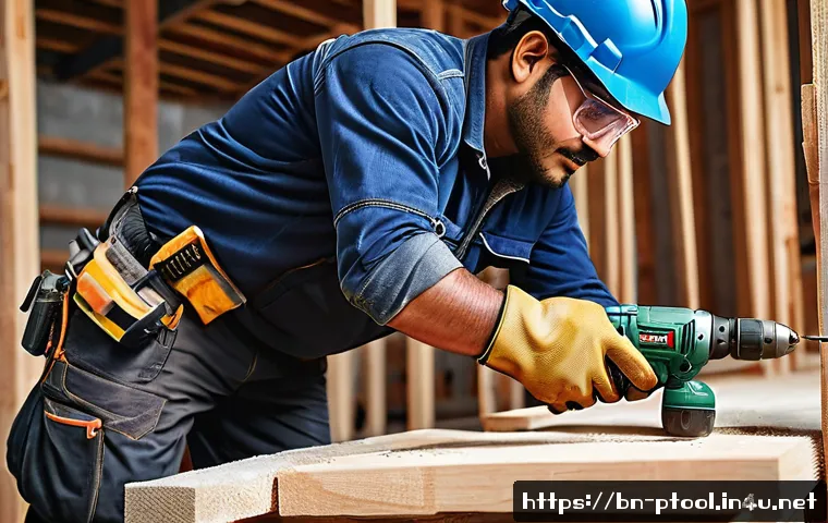 전동 공구 신제품 출시 정보 - A professional Bengali craftsman using a modern, lightweight power drill with an ergonomic slip-proo...