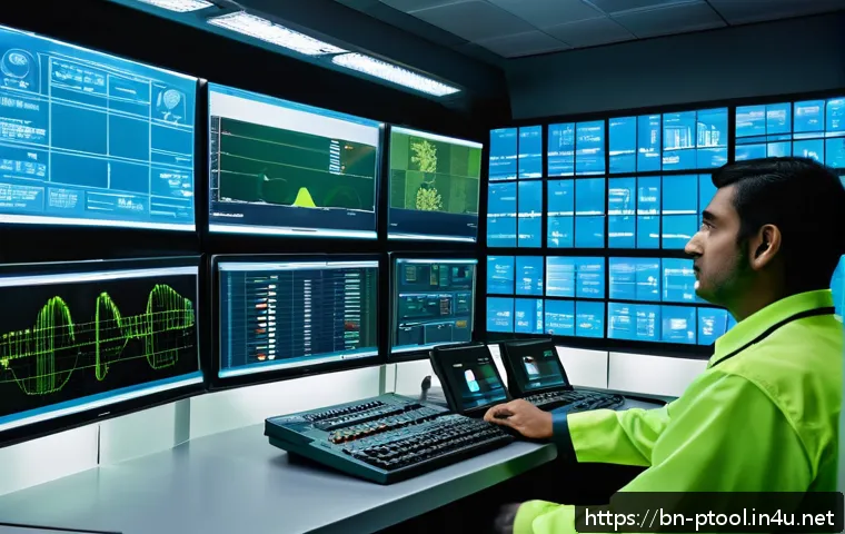 전동 공구 속도 조절 기능 - A high-tech industrial control room showcasing advanced sensor calibration for precise motion contro...